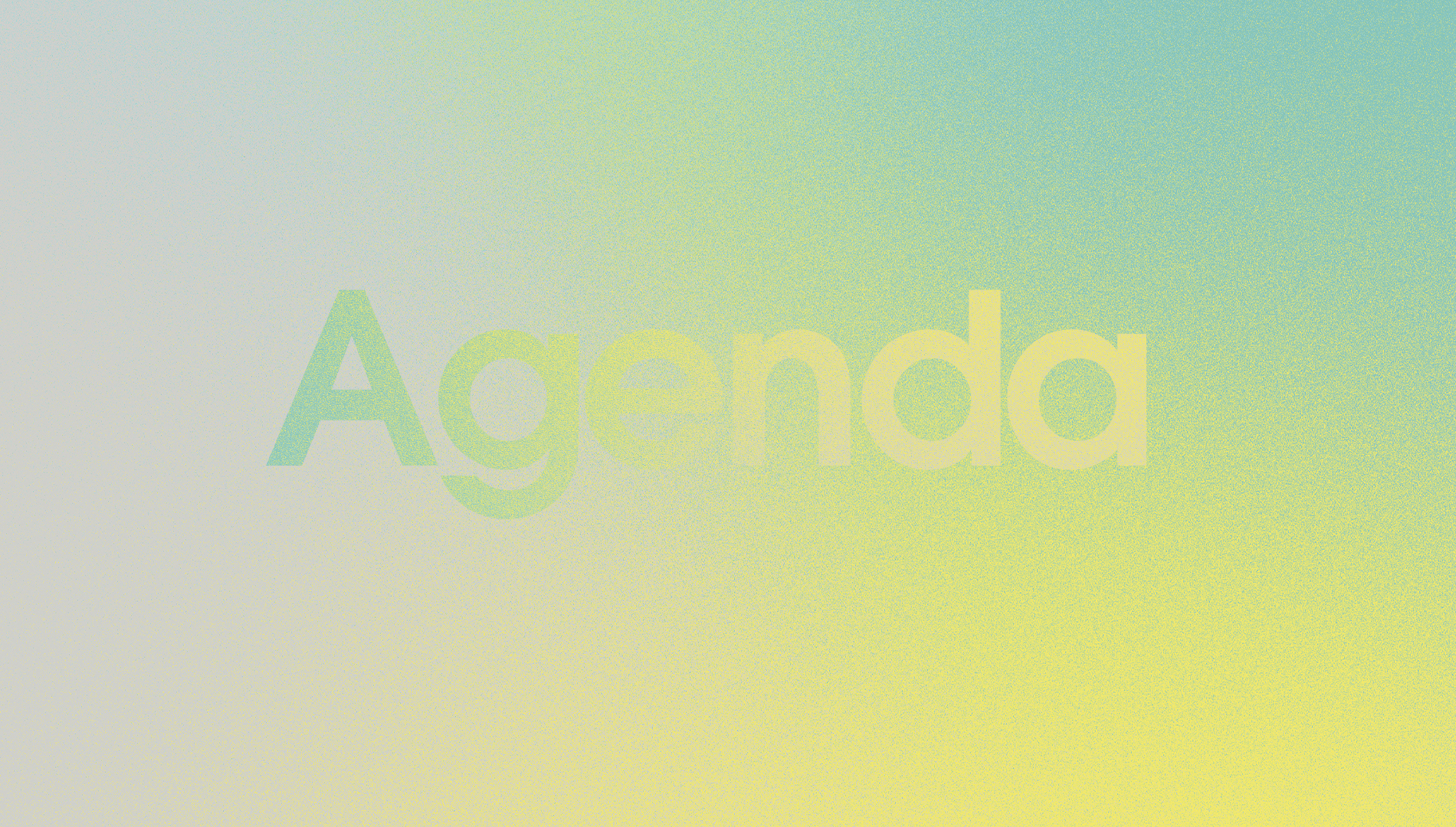 February Agenda